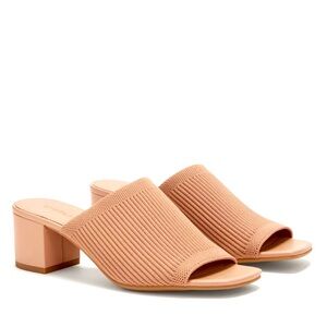 Everlane The Glove Mule in ReKnit in Blush Tan Sz 5